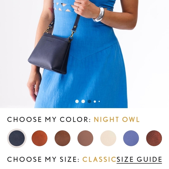 Portland Leather Mystique Bright Green Crossbody Bag - Picture 7 of 8